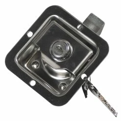 Flash Sale 👍 Australia Only - Goliath 82 X 82mm Small Stainless Steel Paddle Locking Latch Other 🧨